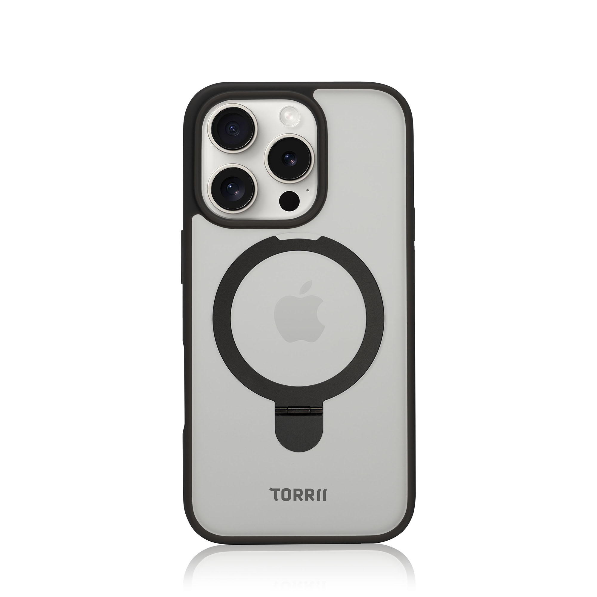 Torrii Torero Stand Case MagSafe Compatible For iPhone 16 Pro (6.3&rdquo;) - Black