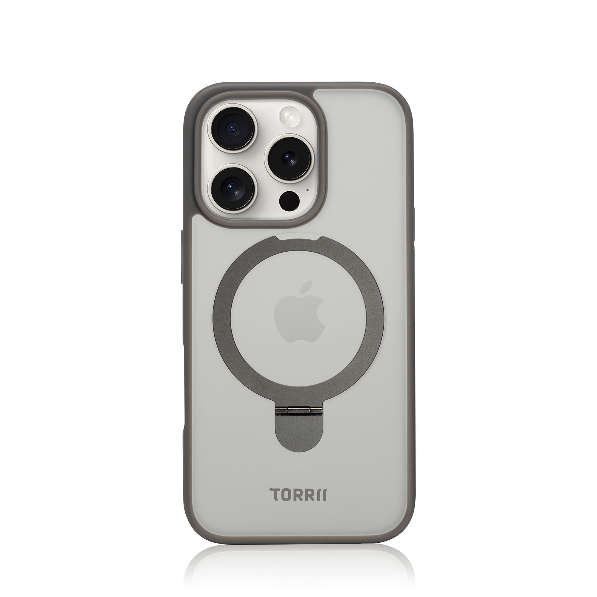 Torrii Torero Stand Case MagSafe Compatible For iPhone 16 Pro (6.3&rdquo;) - Gray