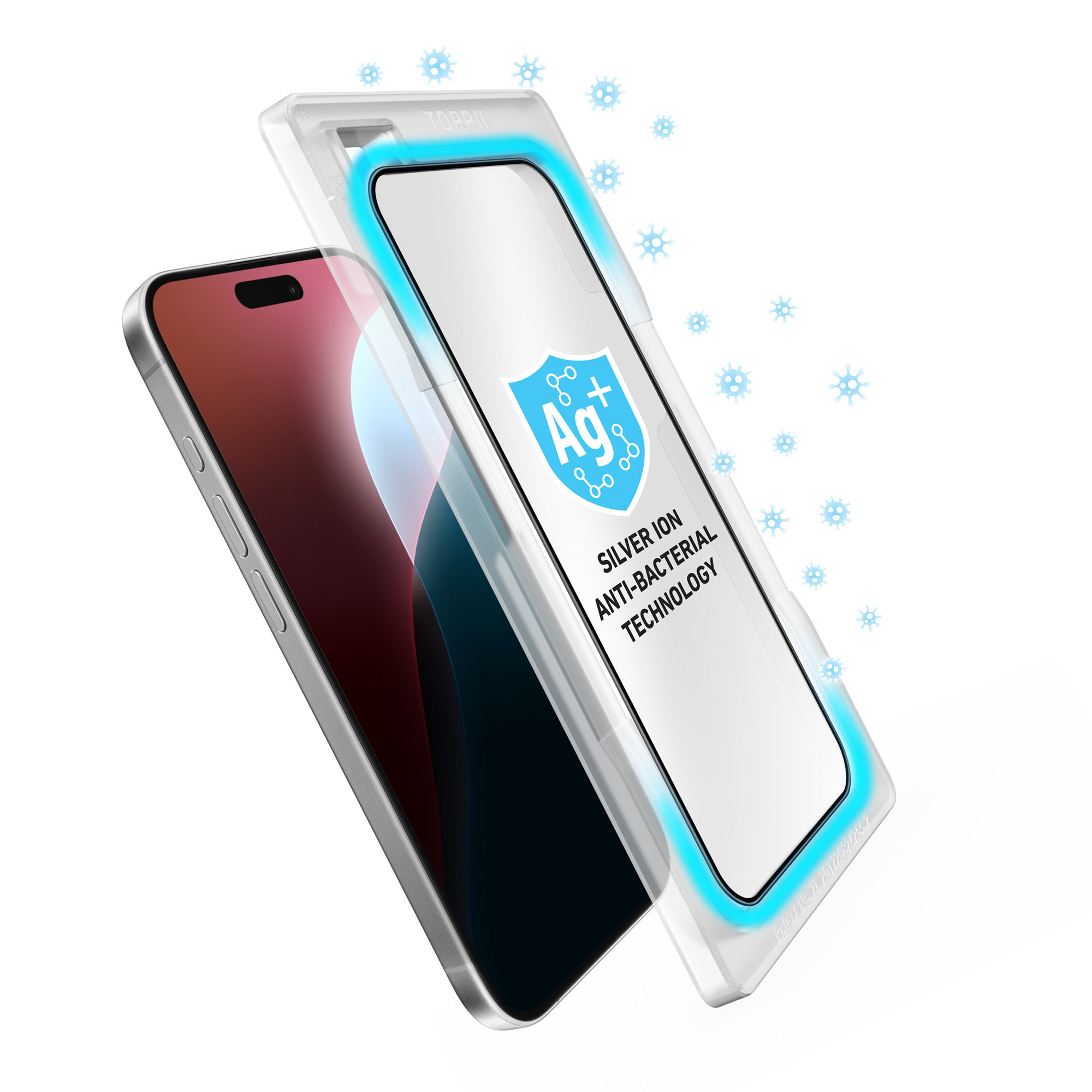 Torrii Bodyglass Screen Protector Tempered Glass For iPhone 16 Pro Max (6.9”) Anti-Bacterial Coating - Anti-Glare