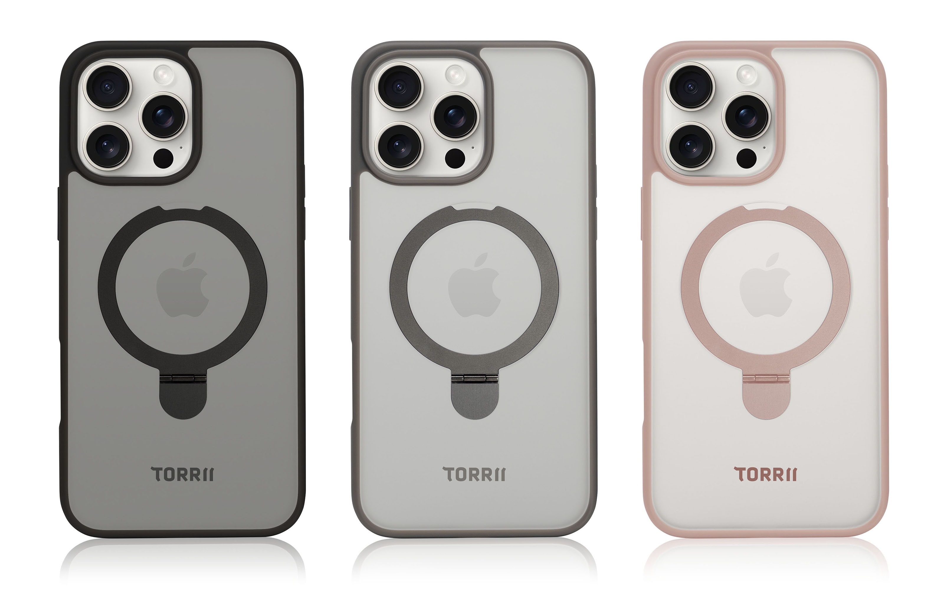 Torrii Torero Stand Case MagSafe Compatible For iPhone 16 Pro Max (6.9&rdquo;) - Black