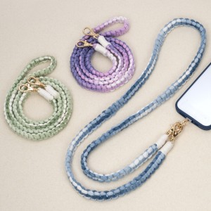 Torrii Knotty Braided Crossbody Strap – Gradient Blue