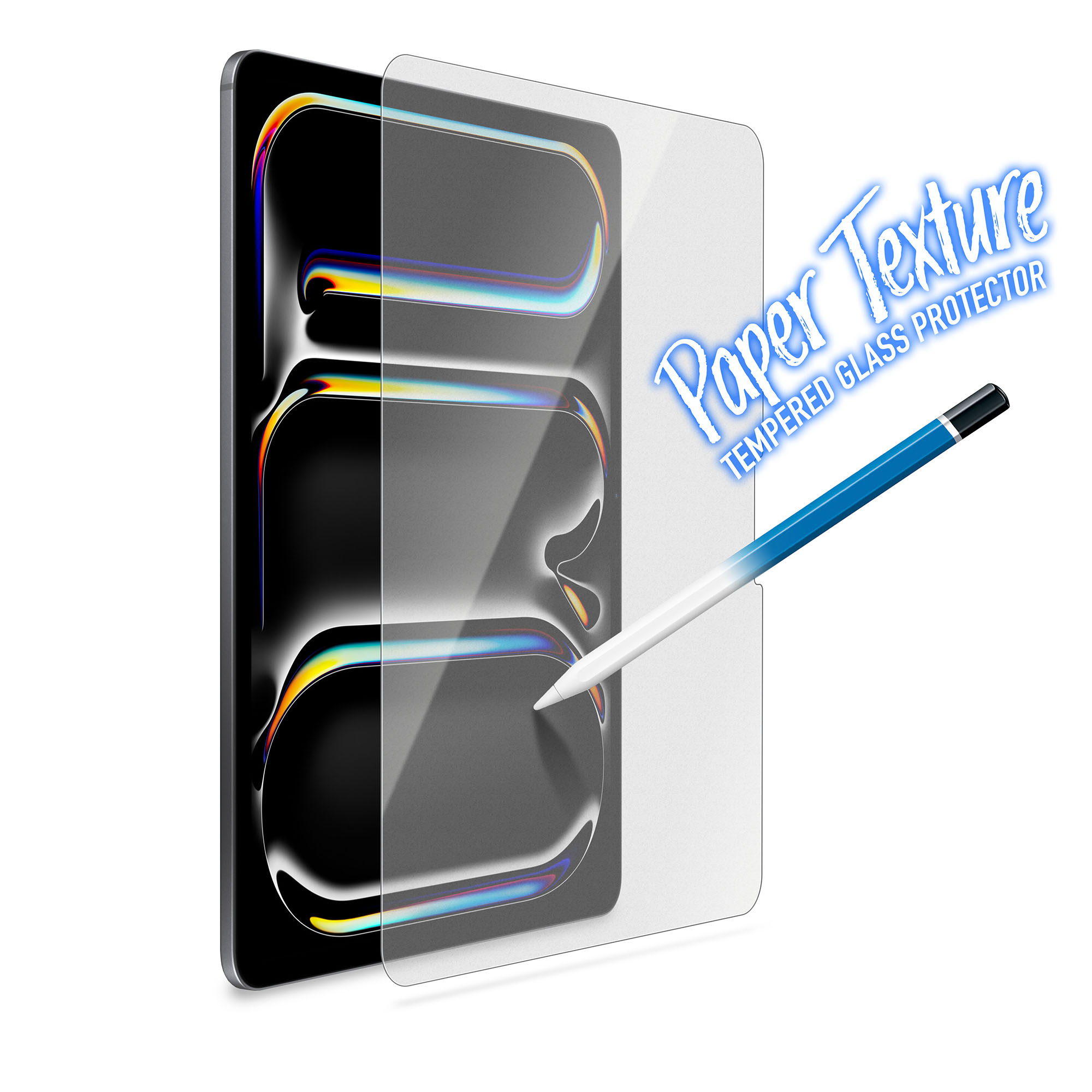 Torrii Bodyglass Paper Texture Glass Screen Protector for iPad Air 13-in. (M2) & iPad Pro 13-in. (M4) – Paper Texture