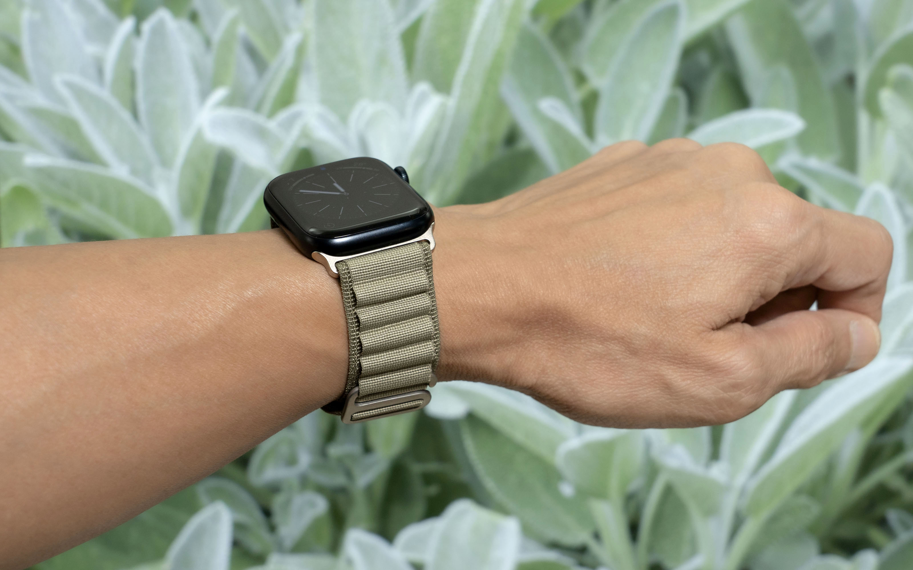 Torrie Solar Band For Apple Watch 42mm/44mm/45mm/ULTRA(49mm) – Sage