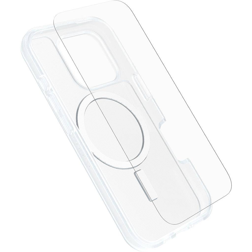 OtterBox iPhone 16 Pro React MagSafe Case + Glass Clear