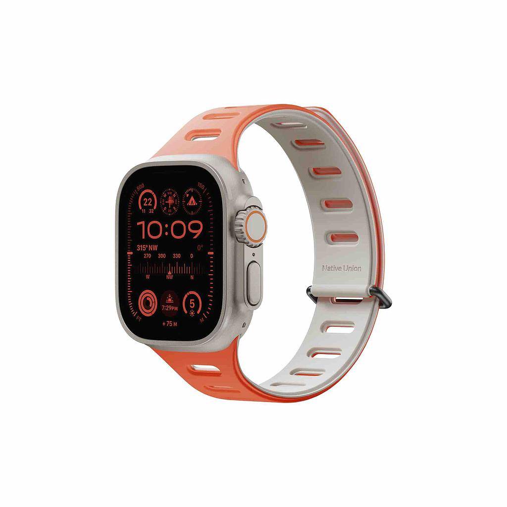 Native Union Active Watch Band For Apple Watch Ultra 42/44/45/49mm - Oxyfire/Sandstone