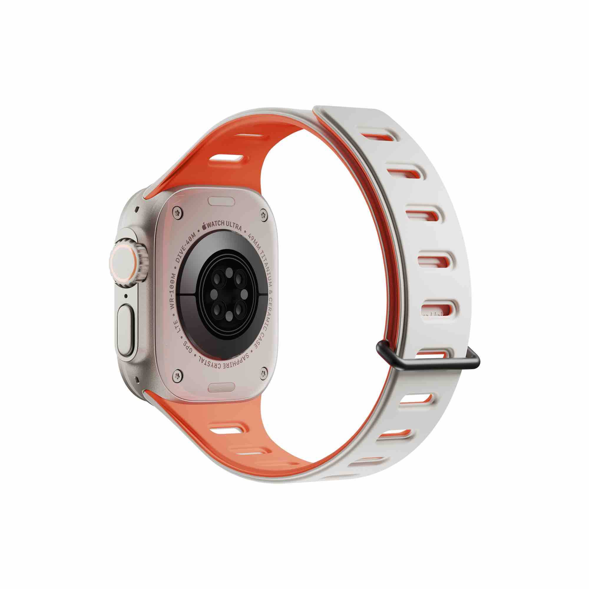 Native Union Active Watch Band For Apple Watch Ultra 42/44/45/49mm - Oxyfire/Sandstone