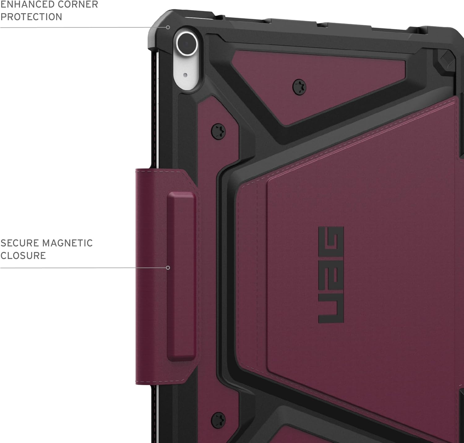 UAG iPad Air 11"/10.9" (2020-2024) Gen6/5/4 Metropolis SE - Bordeaux