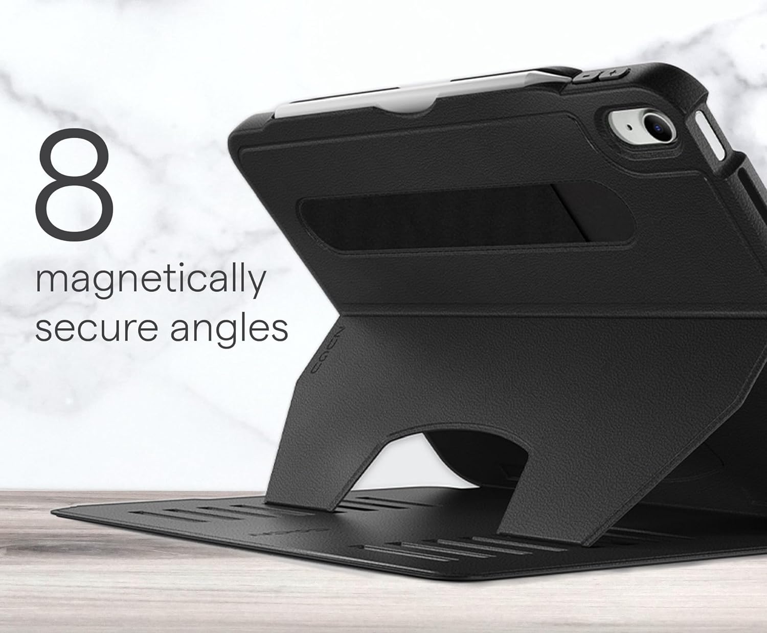 Zugu Case iPad Air 13 (2024) / iPad Pro 12.9 3/4 (2018/2020) Case - Black