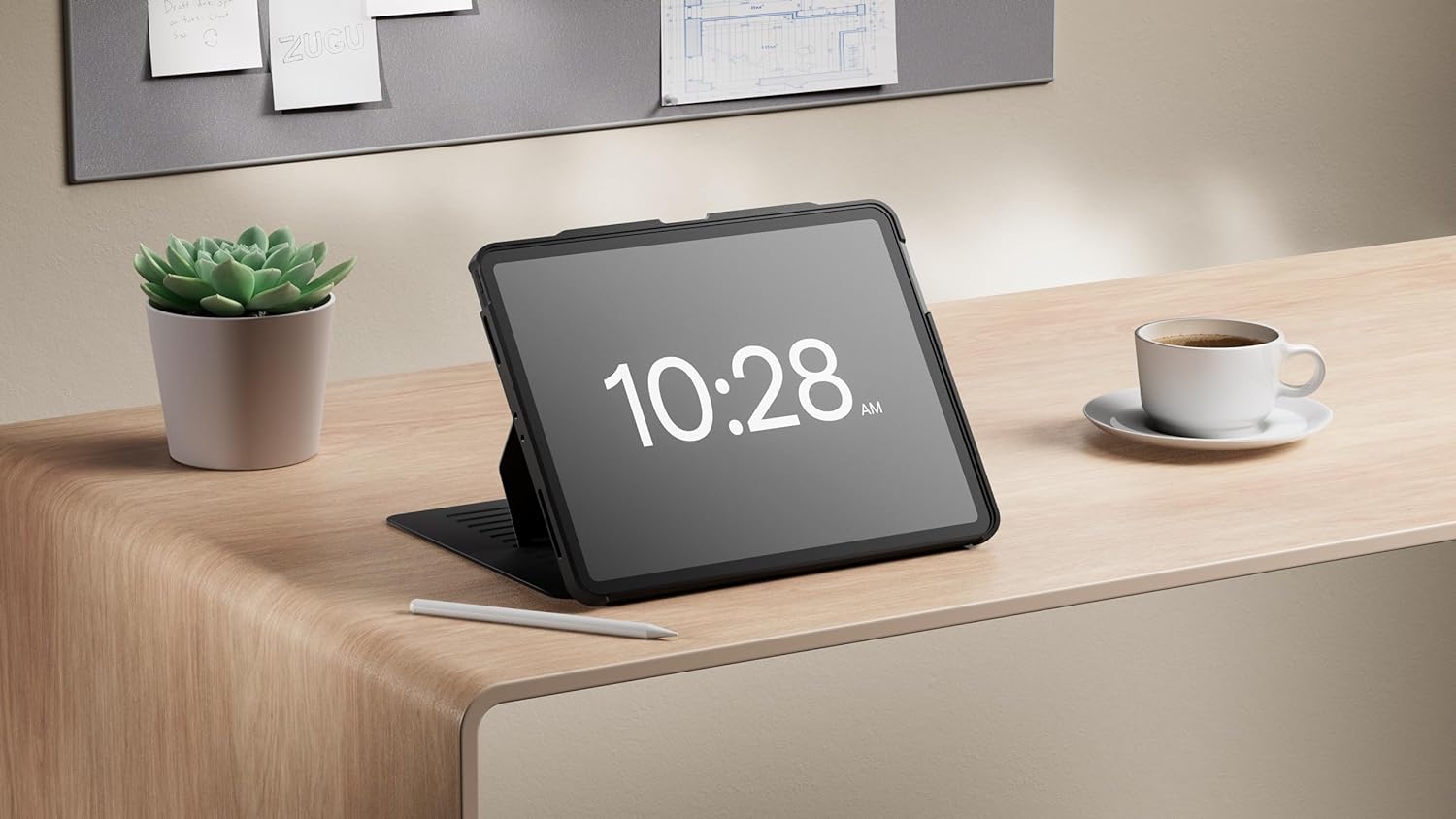 Zugu Case iPad Air 13 (2024) / iPad Pro 12.9 3/4 (2018/2020) Case - Black