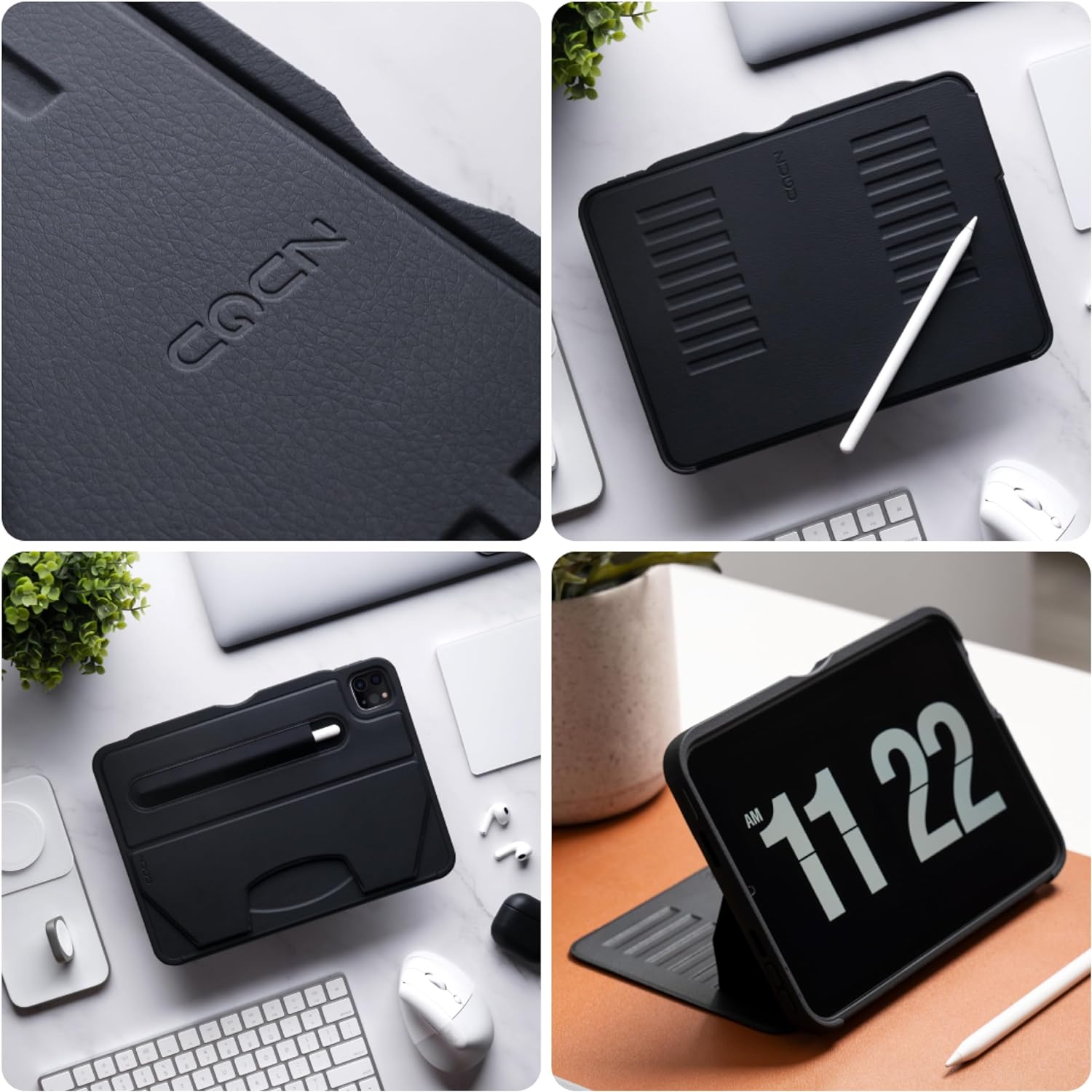 Zugu Case iPad Pro 11 Gen 5 (2024) Case - Black