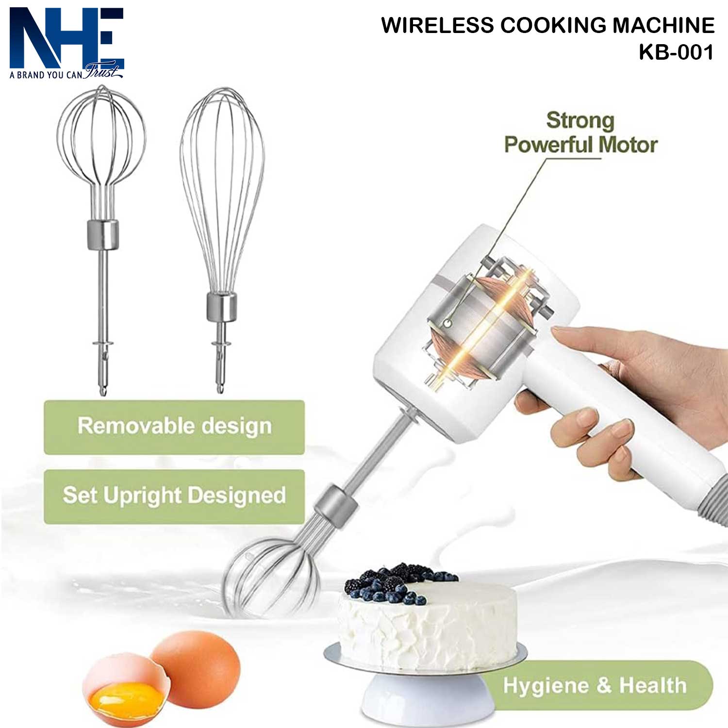 NHE Wireless Cooking Machine KB-001