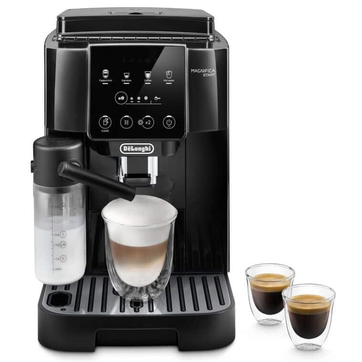 Delonghi Automatic Coffee Machine Magnifica Start 1450 Watts 15 Bar, Black - ECAM220.60.B
