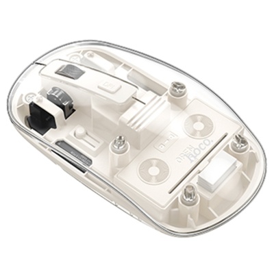 Hoco GM29 Mysterious Dual-mode Silent Wireless Mouse - Space White