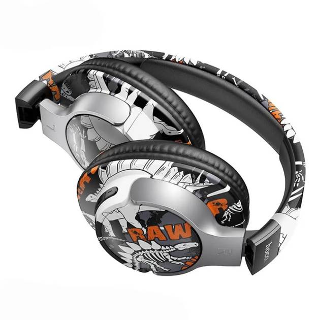 Hoco ESD18 Graffiti BT Headphones - Black