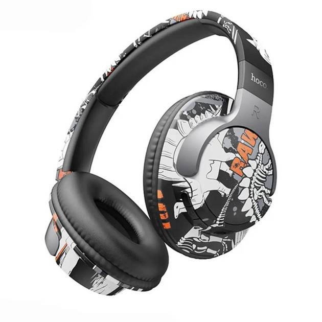 Hoco ESD18 Graffiti BT Headphones - Black