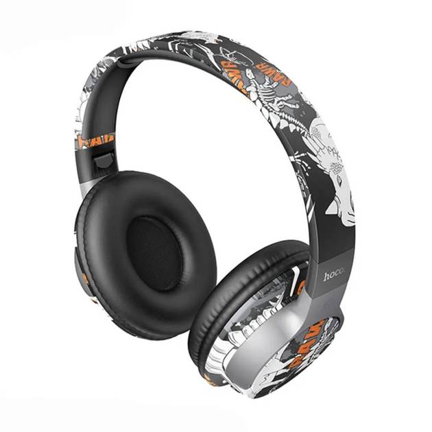 Hoco ESD18 Graffiti BT Headphones - Black