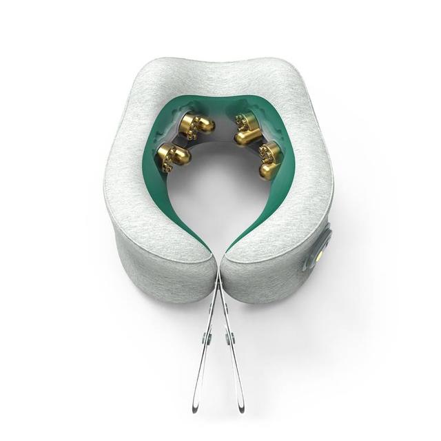 Porodo 3D Kneading Massage Pillow - Gray