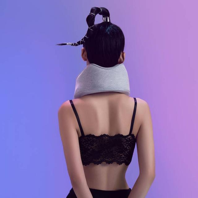 Porodo 3D Kneading Massage Pillow - Gray