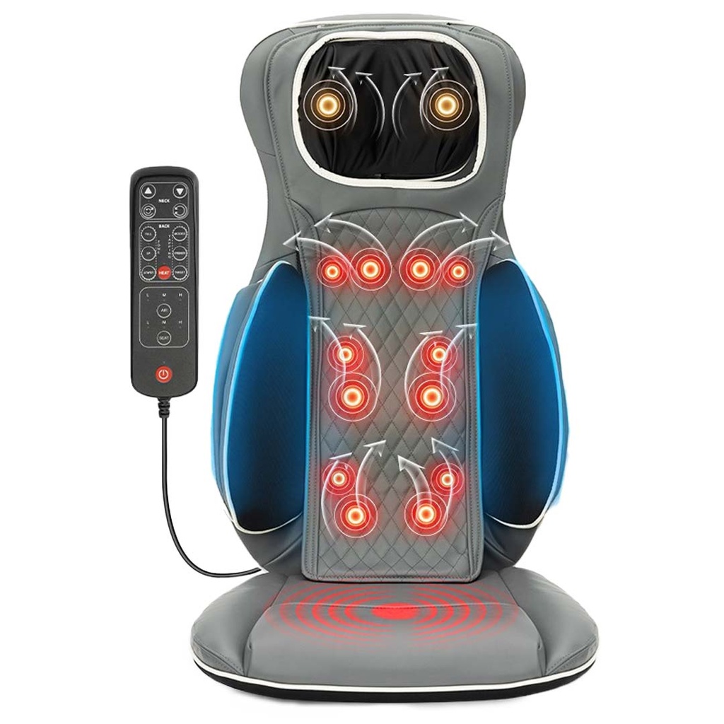 Porodo LifeStyle Neck and Back Massager - Dark Gray