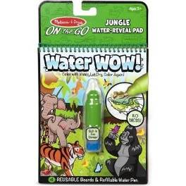 Melissa and Doug Water Wow! Jungle Water-Reveal Pad - On-the-Go Travel Activity