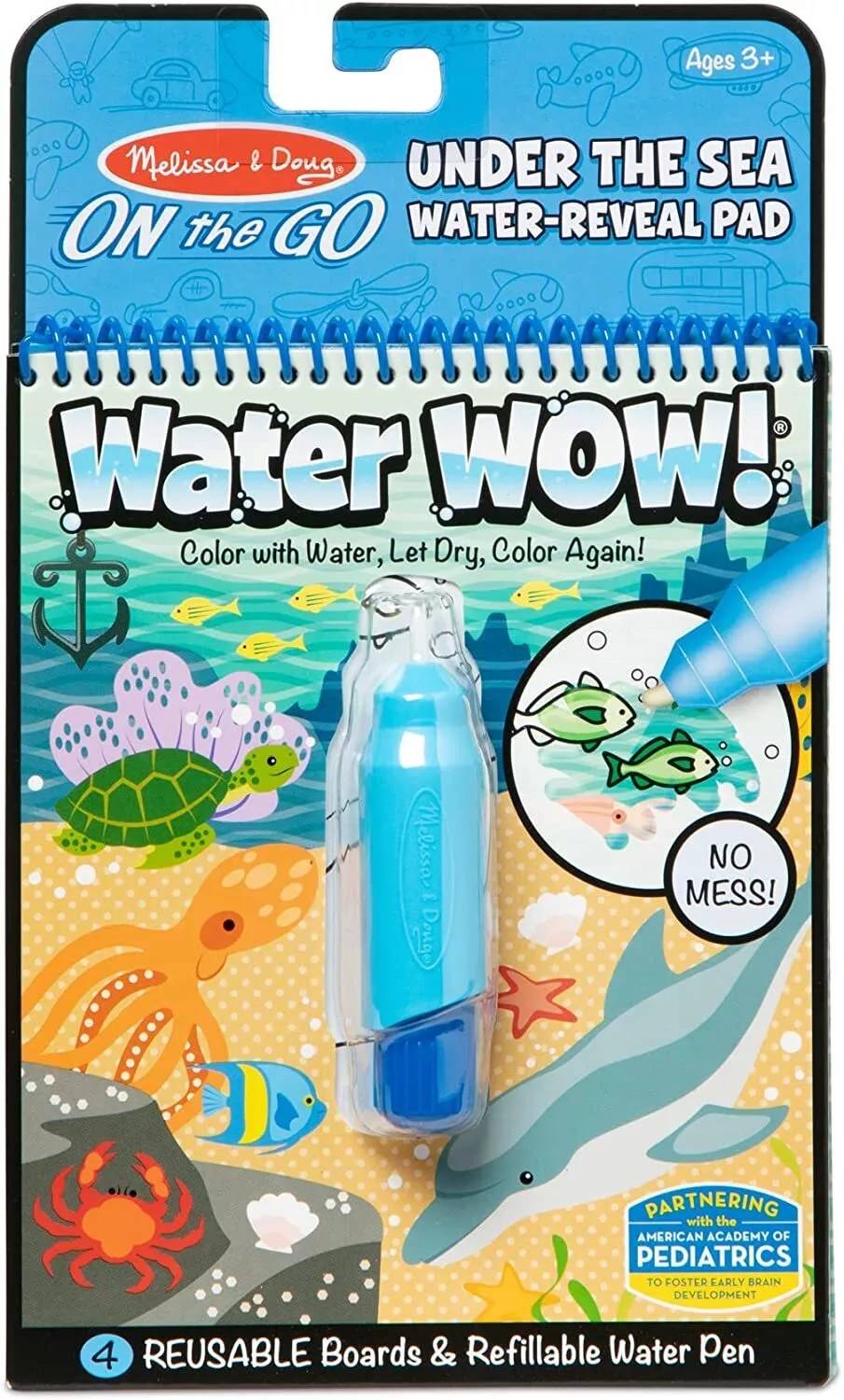Melissa and Doug On The Go - Water WOW! - Under The Sea