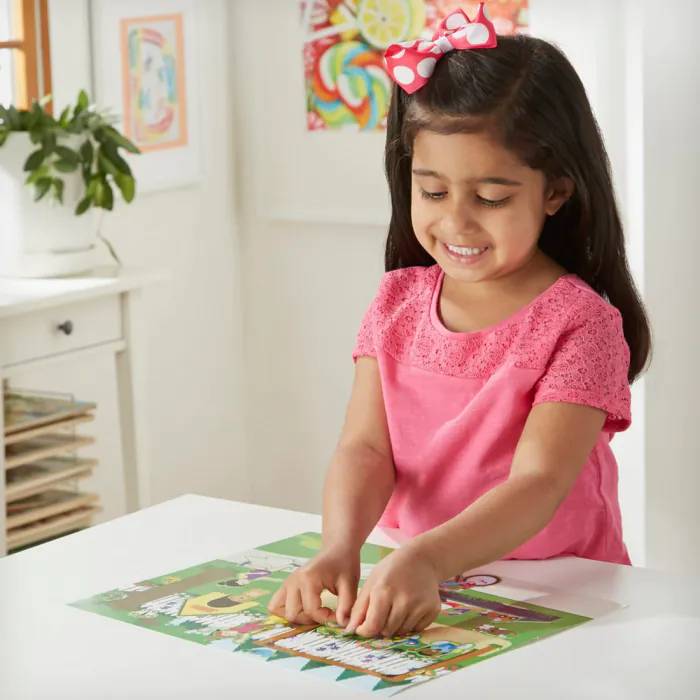 Melissa and Doug Reusable Sticker Book Play House!