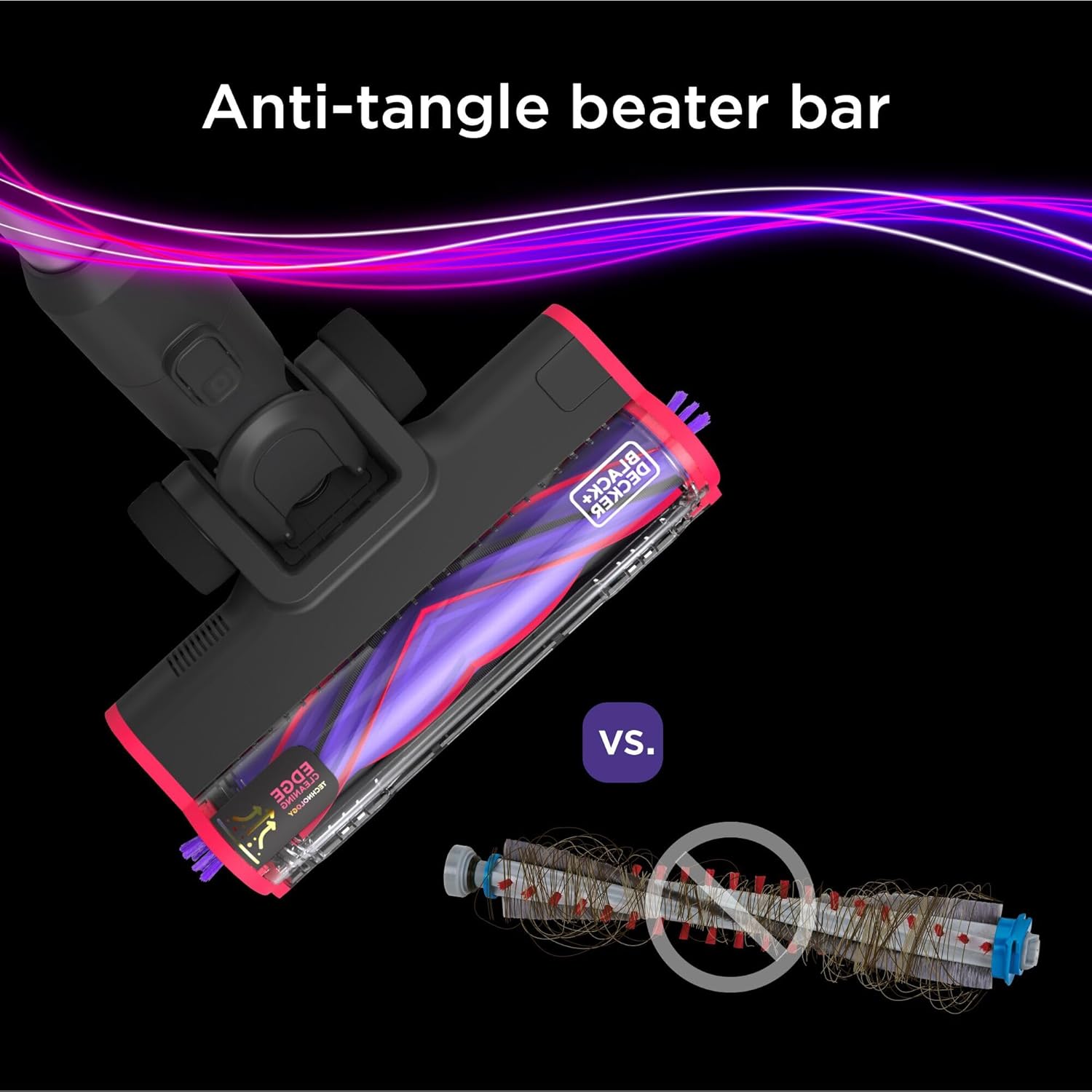 Black + Decker Summit Series Stick Vacuum Cleaner BHFEA640WG-GB