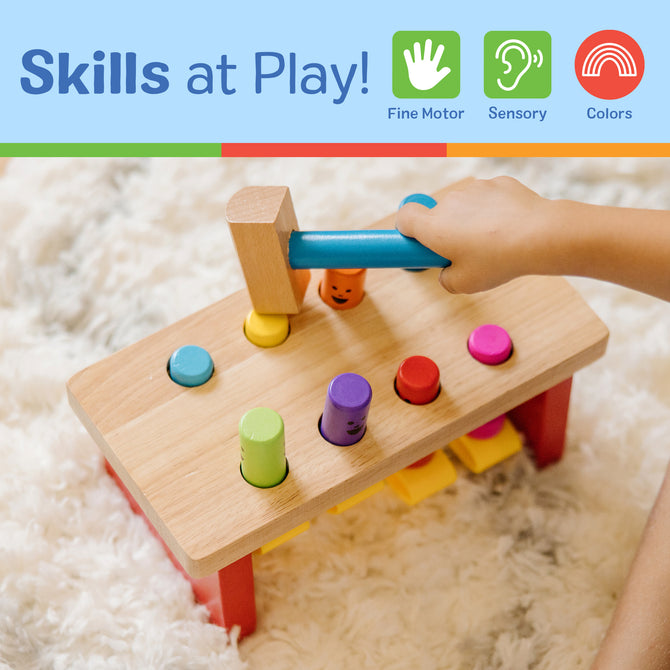 Melissa and Doug Deluxe Pounding Bench