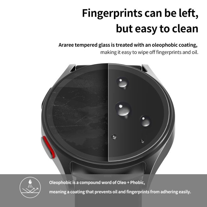 Araree Core Glass Screen Protector For Galaxy Watch 7 Ultra (2 Pcs) - Clear