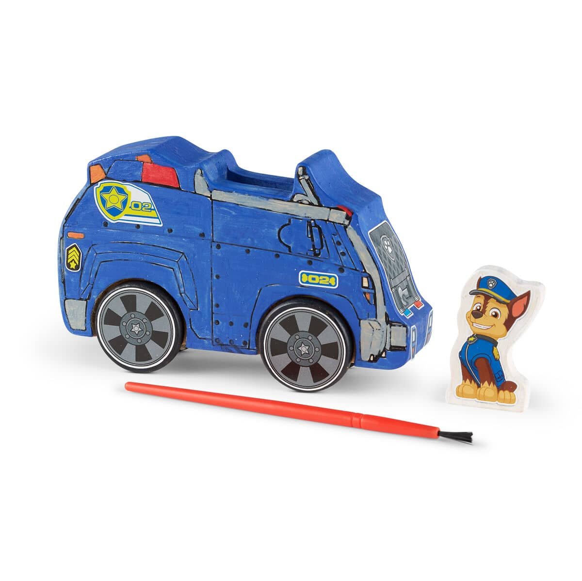 Melissa and Doug - Paw Patrol – Wooden Craft Kit Vehicles