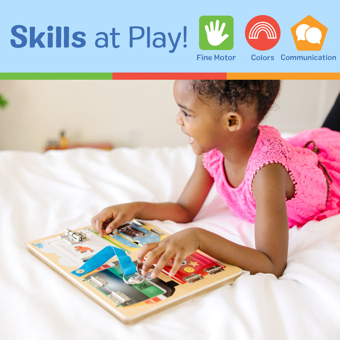 Melissa and Doug - Lock & Latch Board