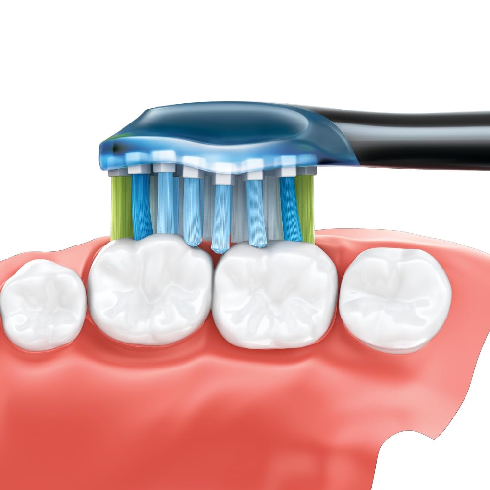 Philips Sonicare C3 Premium Plaque Defense 2 X Standard Sonic Toothbrush Heads - Black