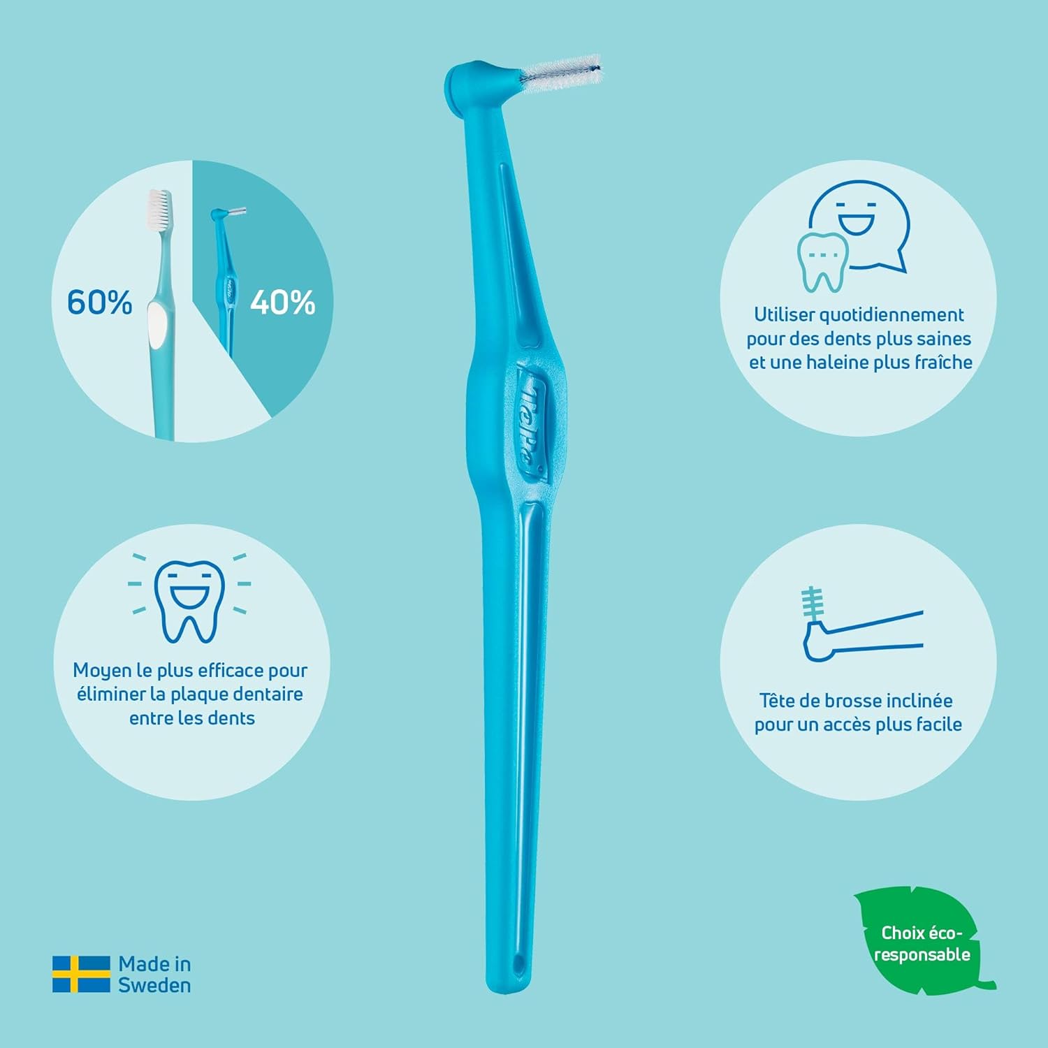 Tepe Angle Interdental Brush Mixed Set 6 pcs