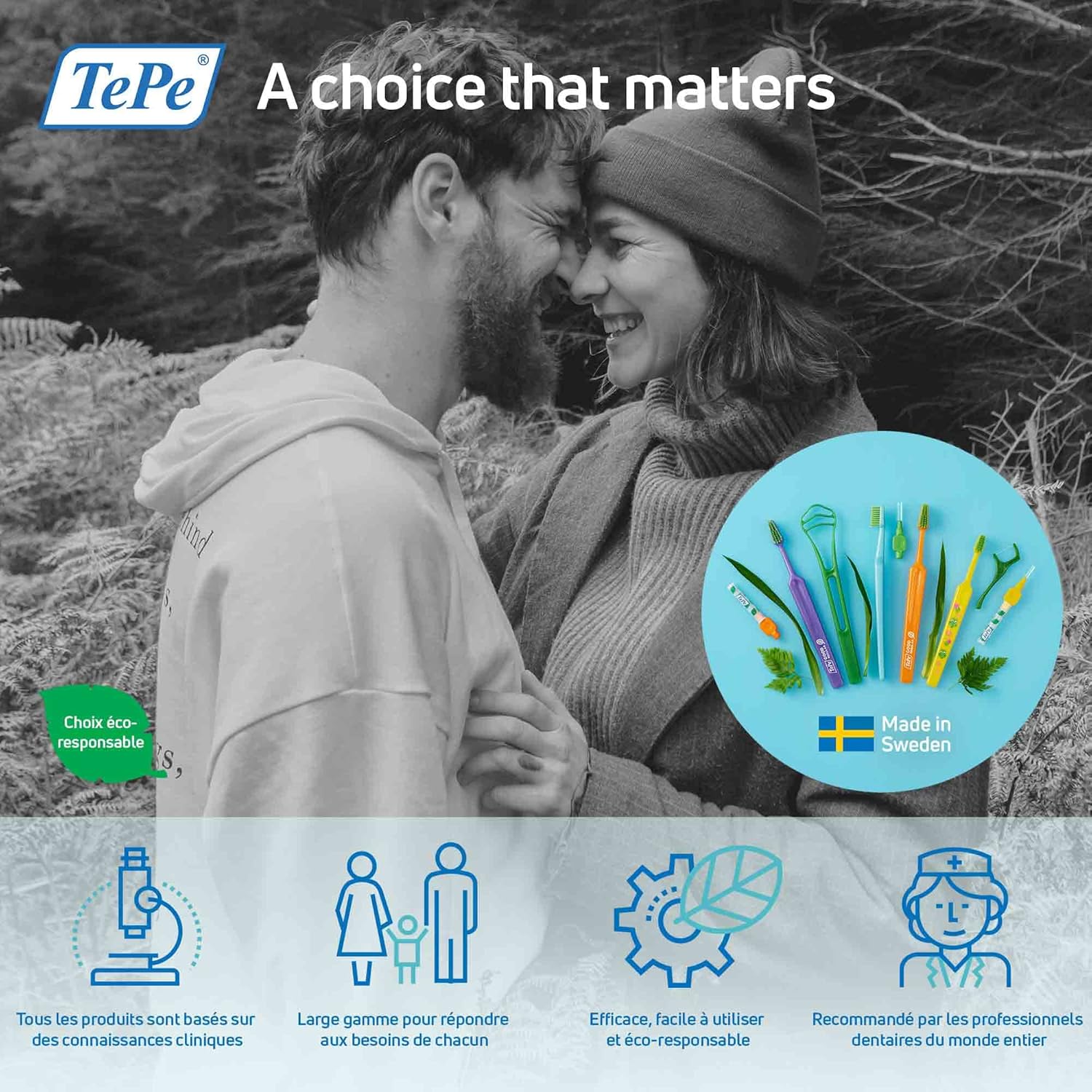 Tepe Angle Interdental Brush Mixed Set 6 pcs