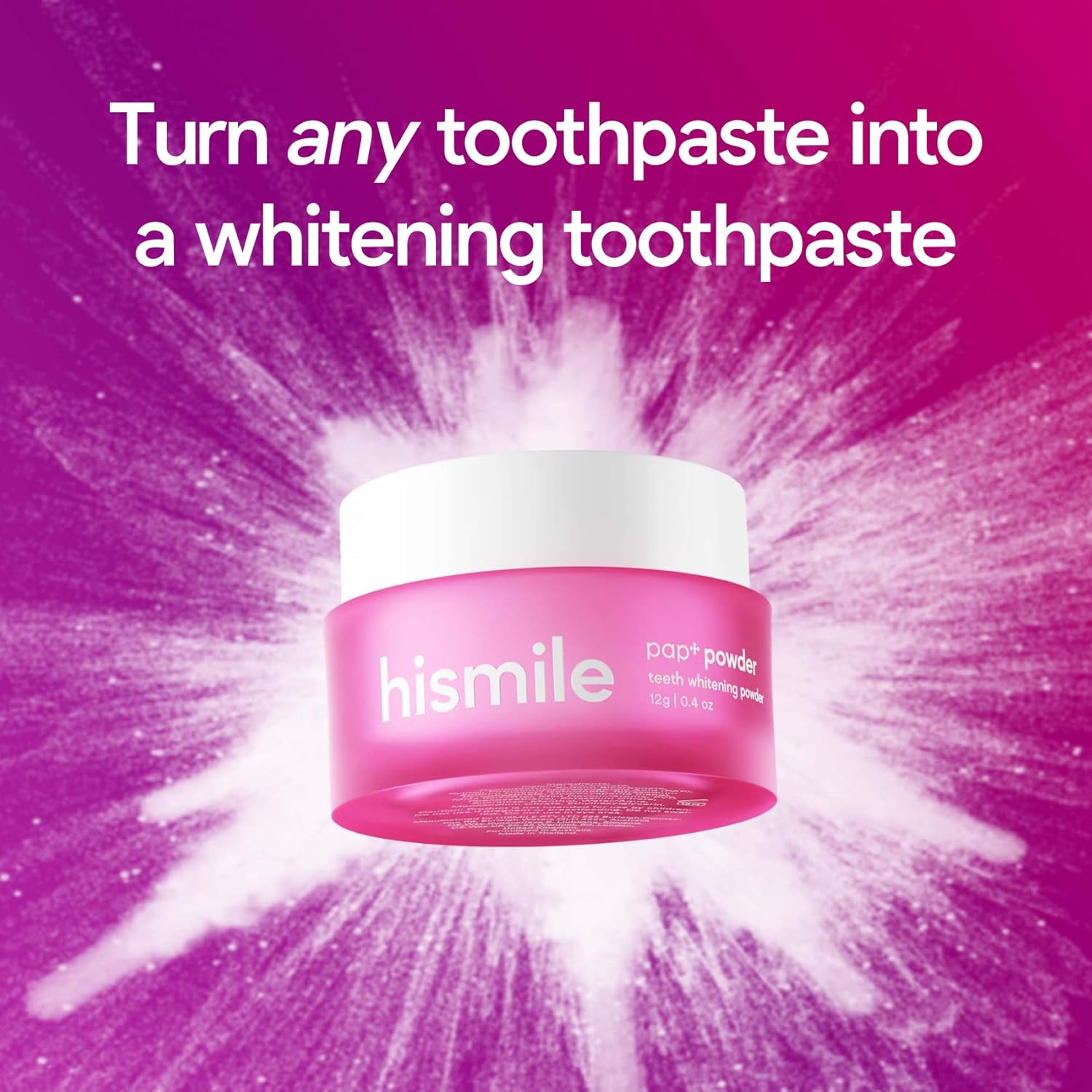 Hismile PAP+ Whitening Powder - 12g