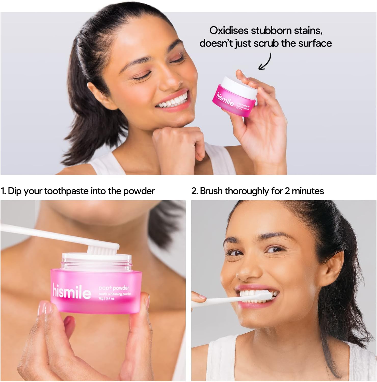 Hismile PAP+ Whitening Powder - 12g