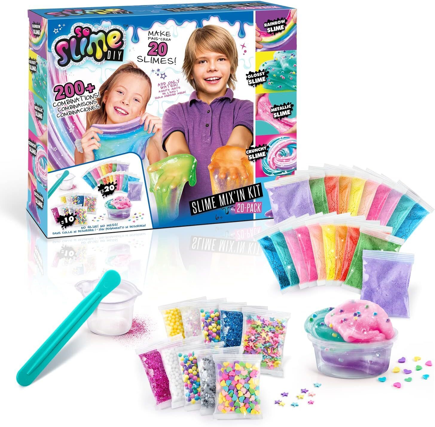 Canal Toys - Slime - Mix'in Kit - Pack 20 Slimes