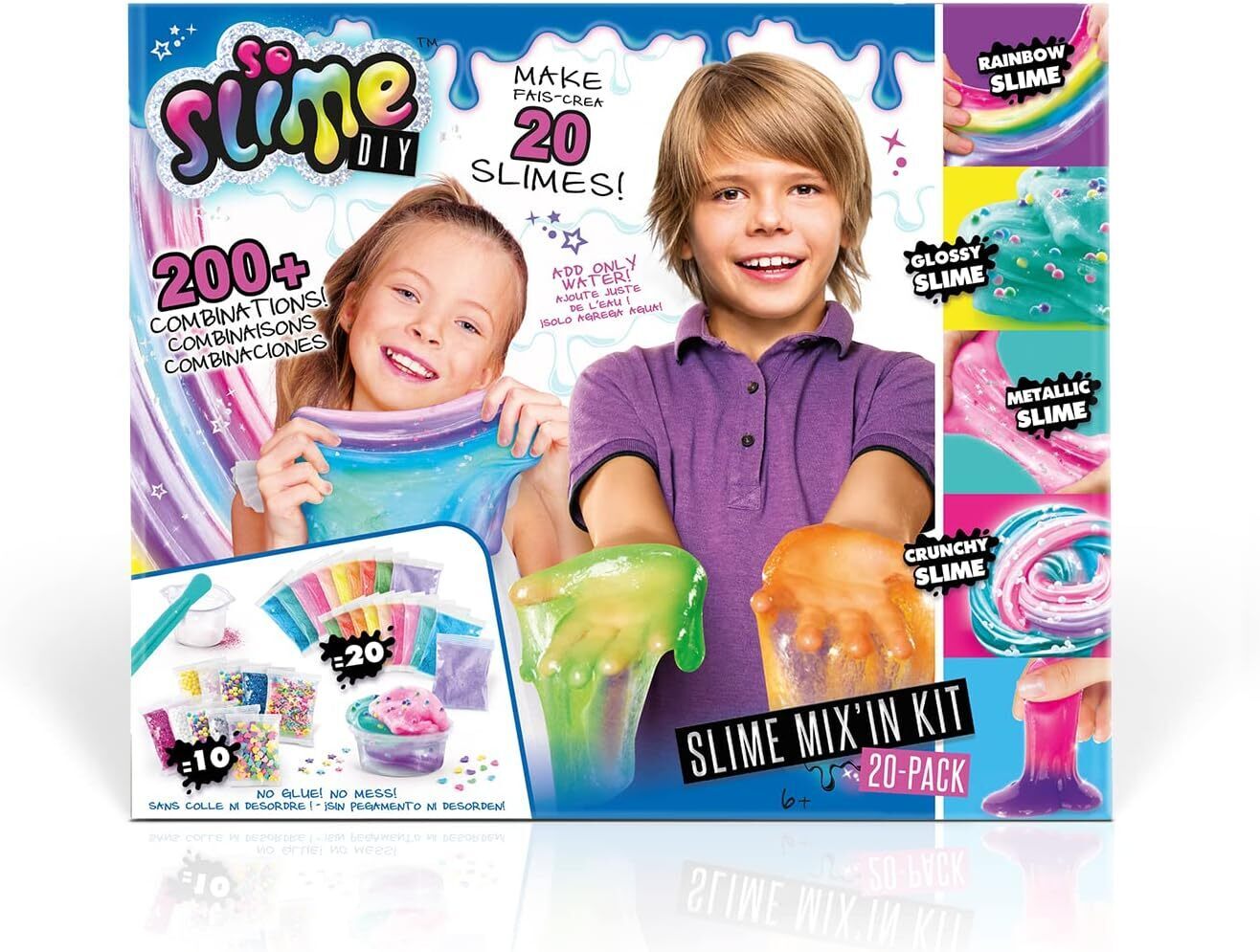 Canal Toys - Slime - Mix'in Kit - Pack 20 Slimes