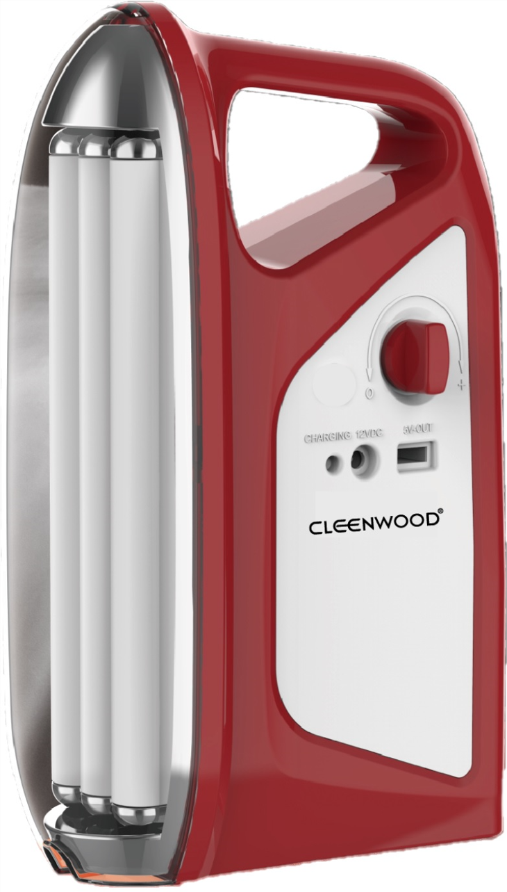 Cleenwood Rechargeable Lantern - Red