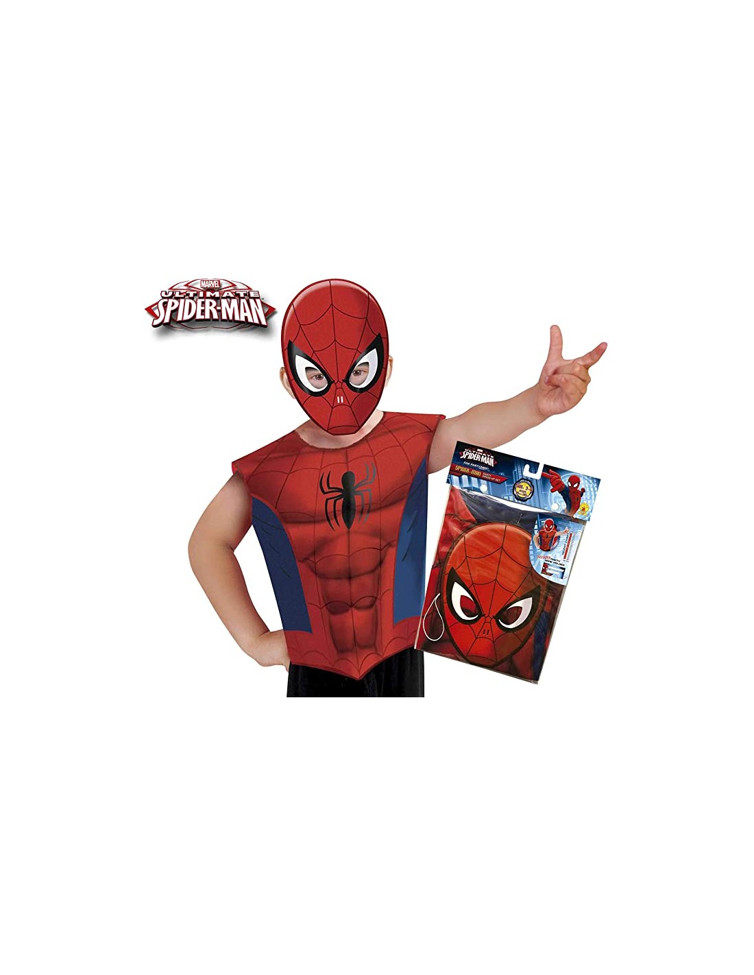 Rubies Costume Part Taglia Size 3-6 Years Spider-man