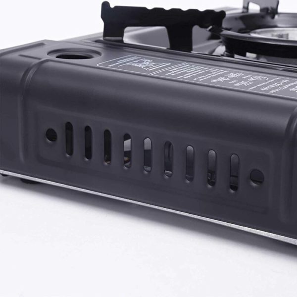 Cleenwood Portable Camping Gas Stove with Aluminum Burner and Piezo Automatic Igniter (BBV)