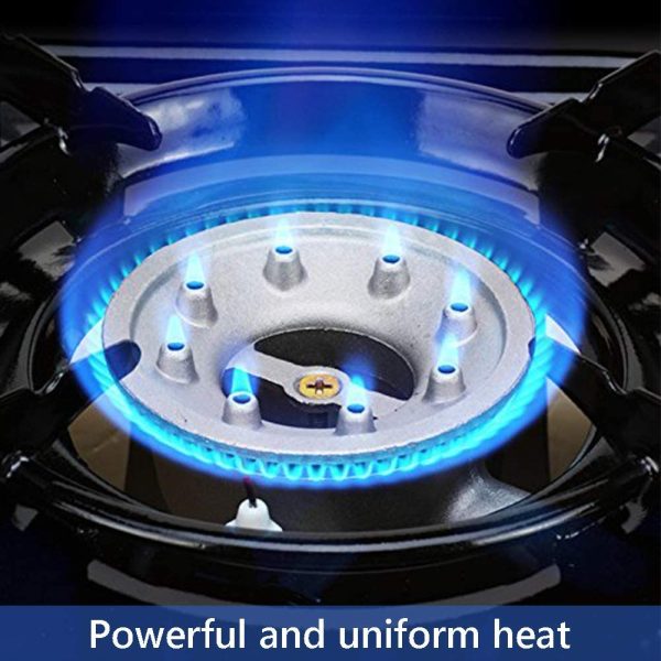 Cleenwood Portable Camping Gas Stove with Aluminum Burner and Piezo Automatic Igniter (BBV)