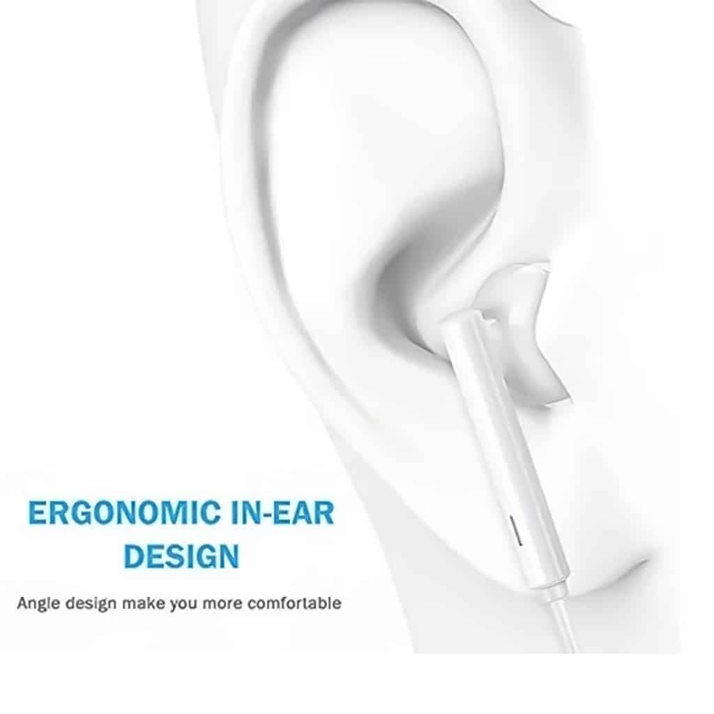 Zentality Wire Earphone Type C Connector - White