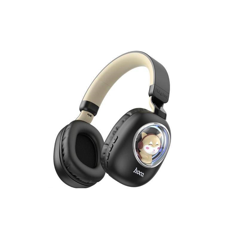 Hoco ESD11 Cute Luminous BT Headphones - Black