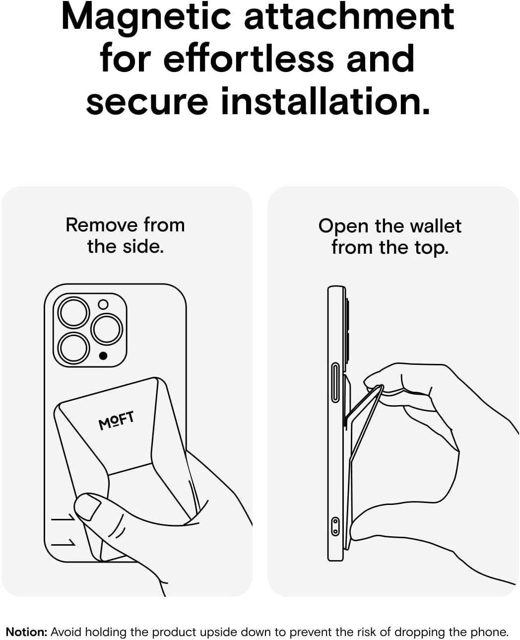 MOFT Magnetic Wallet Stand Compatible with iPhone 16/15/14/13/12 Series, Angle Adjustment & Magsafe Compatible MOVAS Phone Stand, Jungle