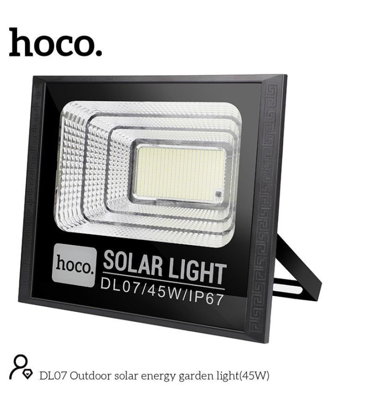 Hoco DL07 Plus Outdoor Solar Energy Garden Light (45W)