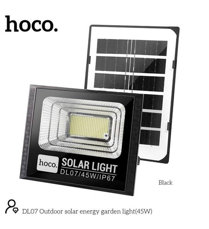 Hoco DL07 Plus Outdoor Solar Energy Garden Light (45W)