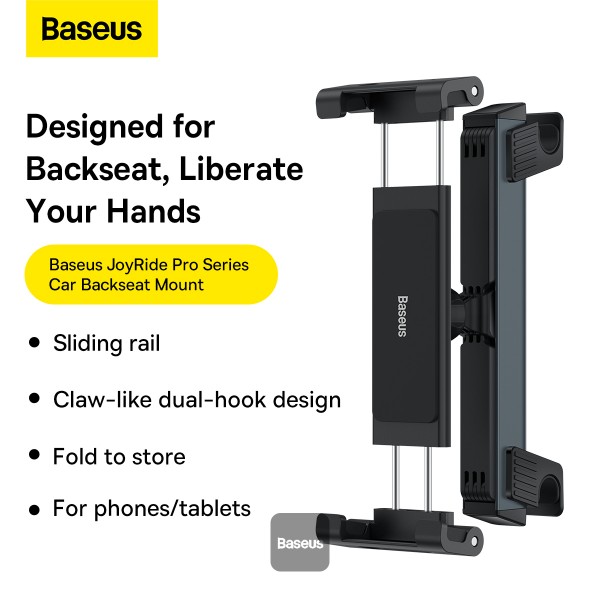 Baseus Car Holder For JoyRide Pro Backseat Car Mount - Black