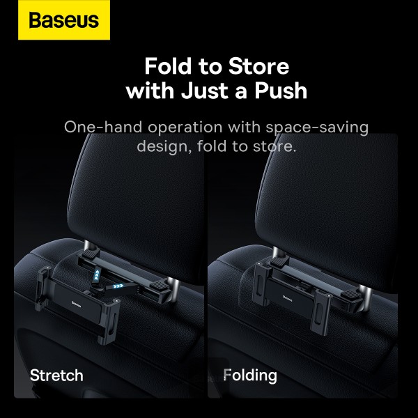 Baseus Car Holder For JoyRide Pro Backseat Car Mount - Black