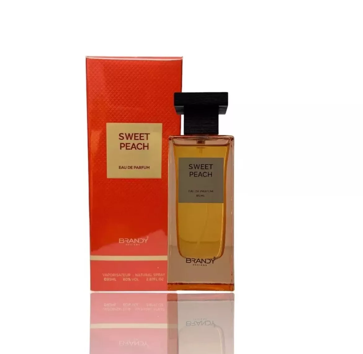 Brandy Designs Sweet Peach Eau de Parfum for Unisex 85ml